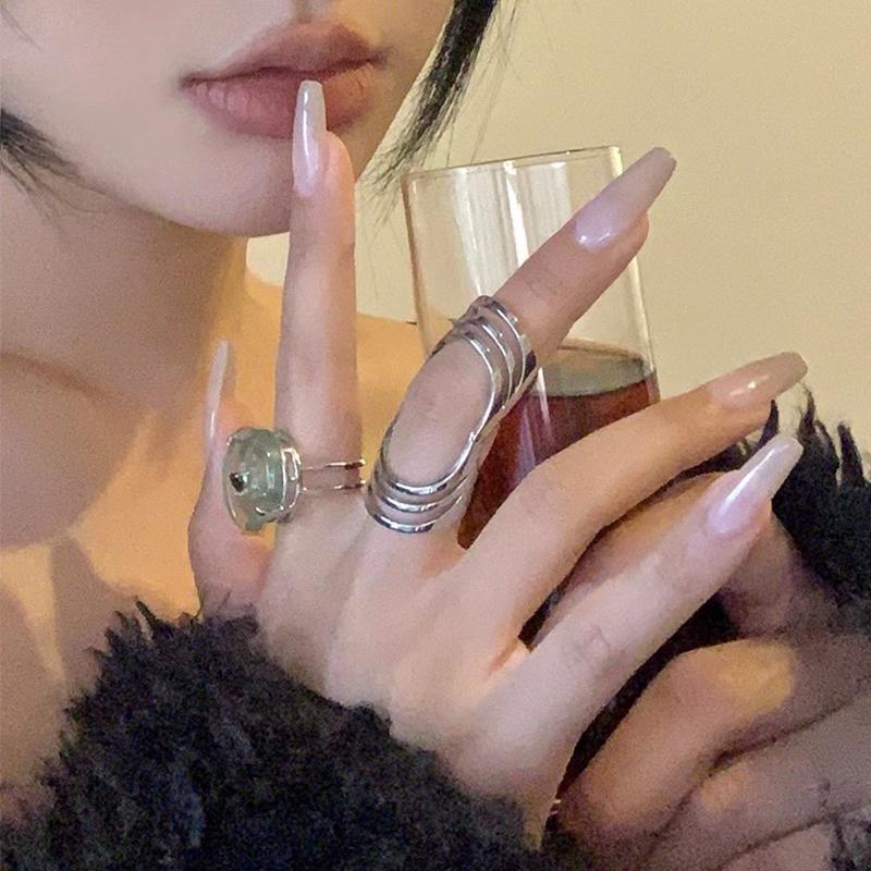 Trendy And Sophisticated Adjustable Copper Ring Featuring Vintage Spider Symbol For Women