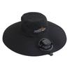 Adjustable Solar Charged Ventilation Cap With Large Brims Rechargeable Solar Fan Hat For Hiking Fishing Gardening