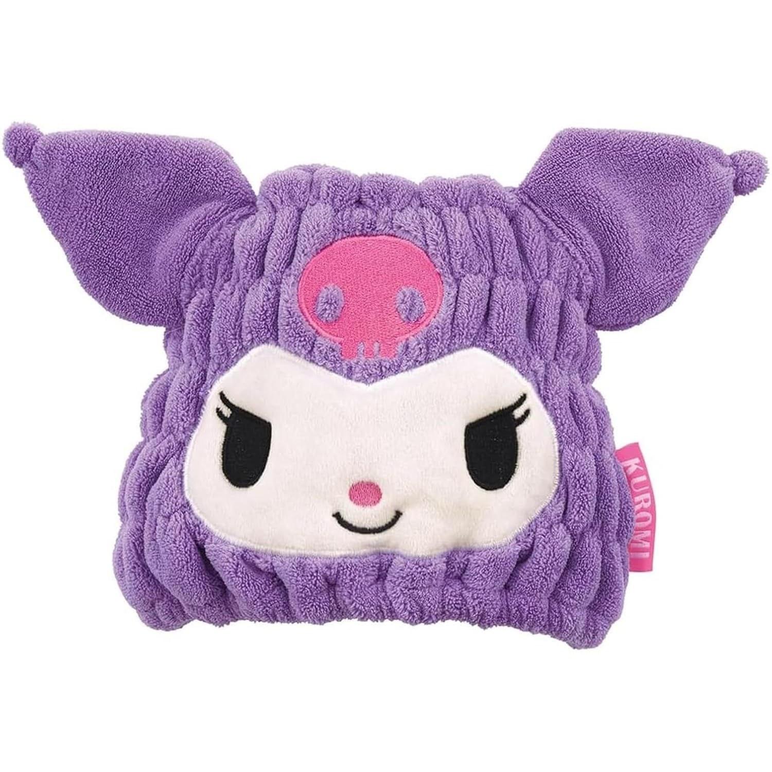 Skater absorbent quick-drying towel cap hair drying Sanrio Kuromi girl TOC11-A