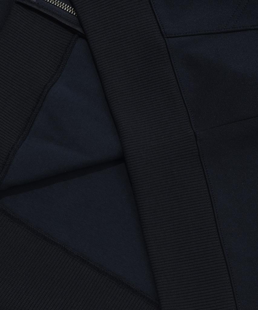 COVERNAT Retro Track Hoodie Zip-Up Navy