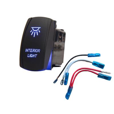 Blue Rocker Switch for Rear Light Control for Utv Arb Carling Off Road