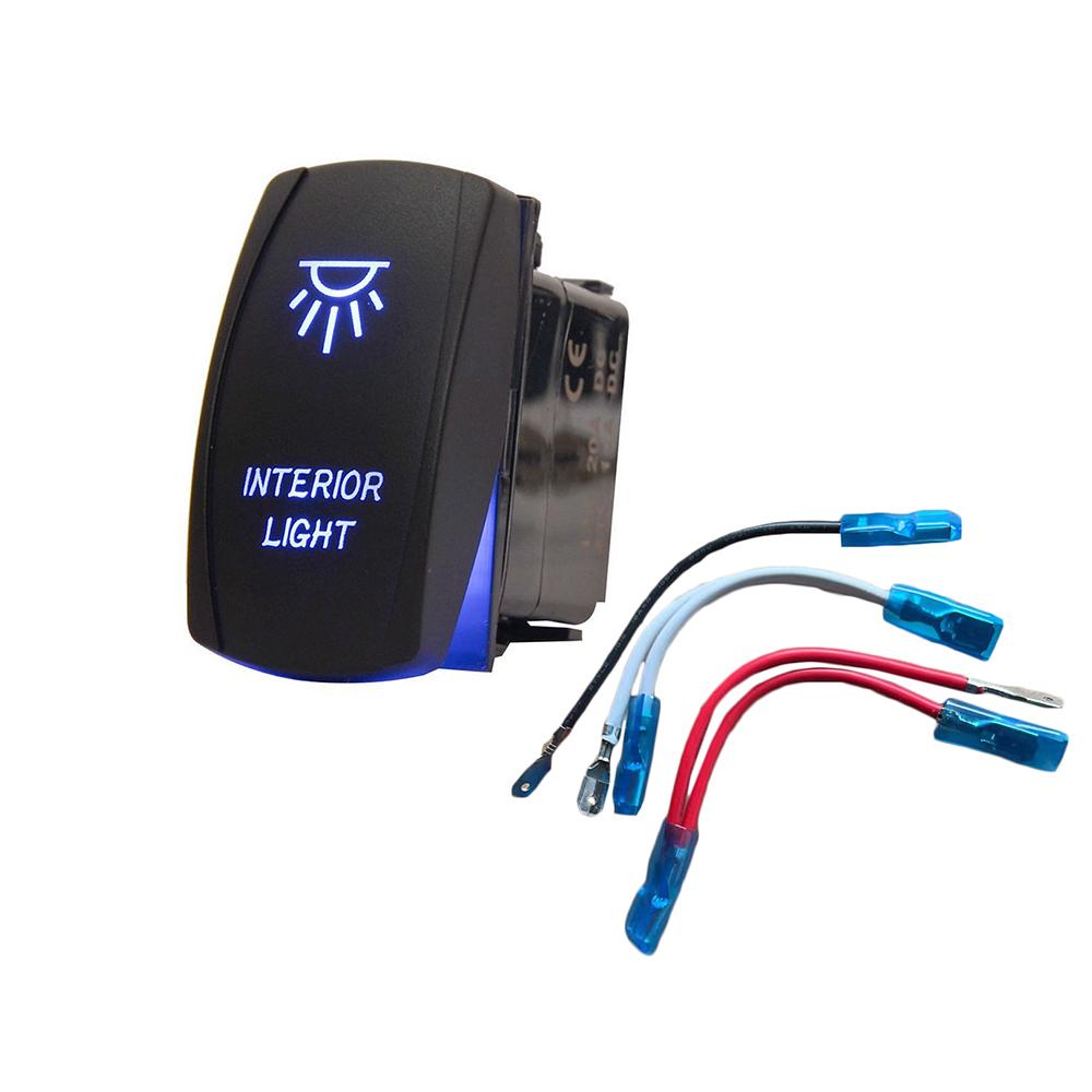 

Синий кулисный переключатель для управления задним фонарем для utv arb carling off road