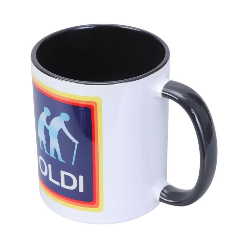 Sturdy 350ml Ceramic Coffee Cup with Handle Drinking Cup Perfect for Adults Enjoy Coffee Teas Milk and Other Drink 1