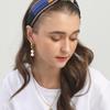 LALA Ethnic Striped Hairband - D Black