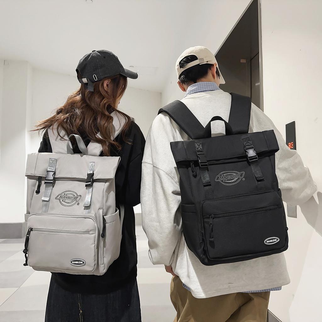 Schoolbag new trendy brand functional college student couple backpack large capacity leisure work commuting versatile computer backpack