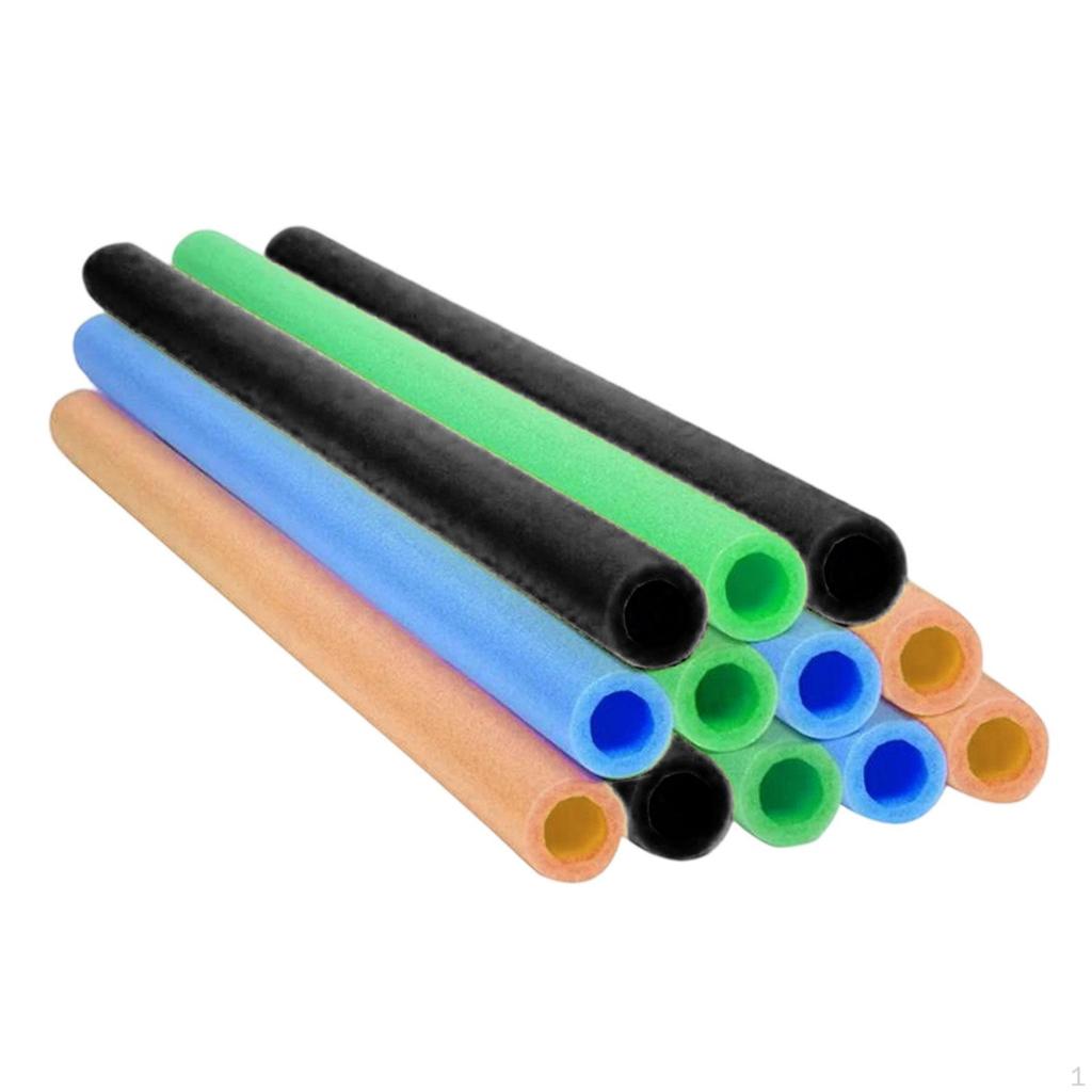 12 Schaumstoffhüllen für Trampolinstangen, Leichte Polsterung und Gartenzubehör