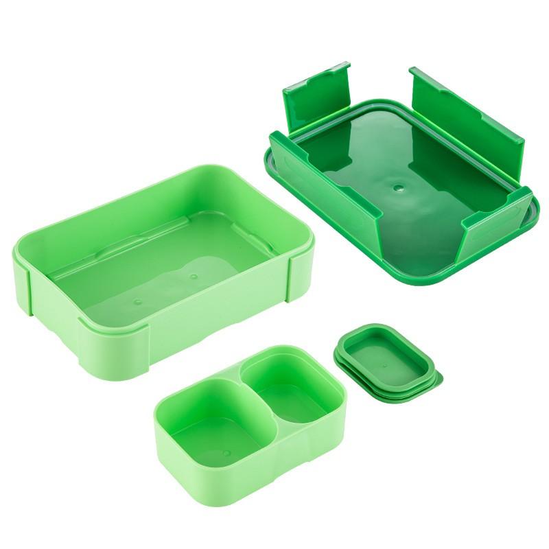 Kids Microwave-Safe Bento Box With Compartment Design Leakproof Lunch Container School Outdoor Picnic