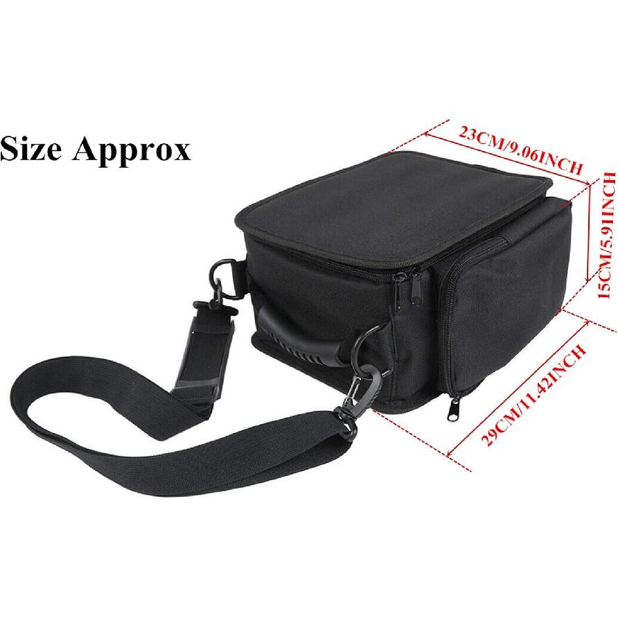 YOCTM Under Seat Organizer For 2007-2025 Jeep Wrangler JK JL JLU 4XE Sports Rubicon Gladiator JT Backseat Rear Under Seat Storage Bags Black Portable