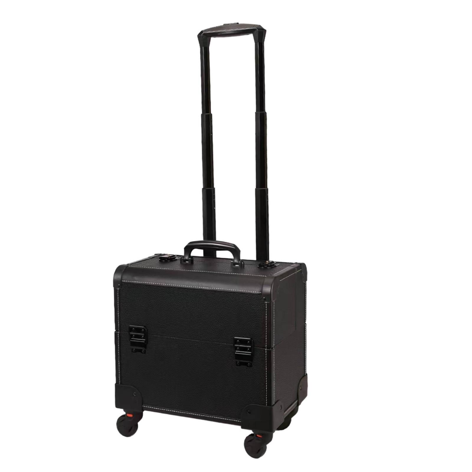Professional Rolling Makeup Case Portable with