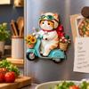 Simulation Refrigerator Magnet 3D Relief 3D Refrigerator Stickers  Refrigerator Decoration