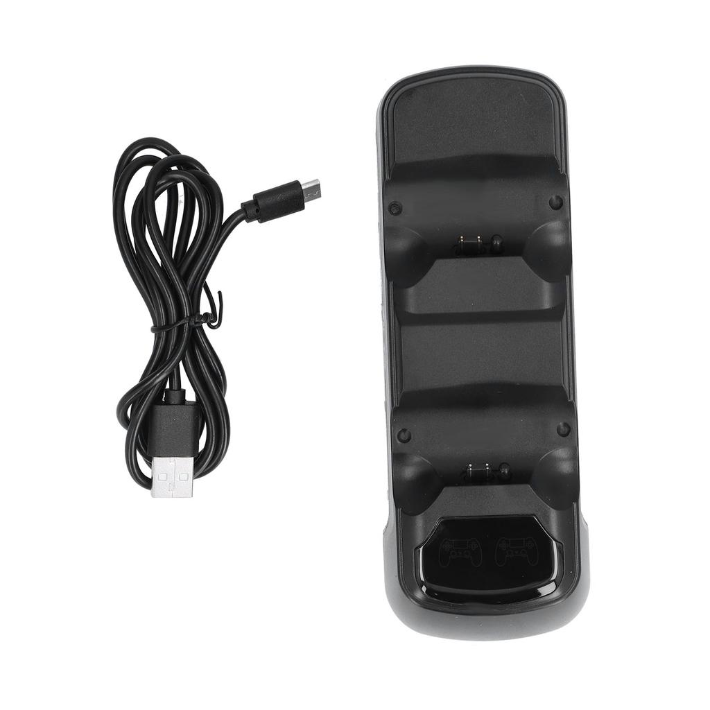 Controller Ladeständer Basis Dockingstation USB Dual Controller Ladegerät für PS4 Schwarz
