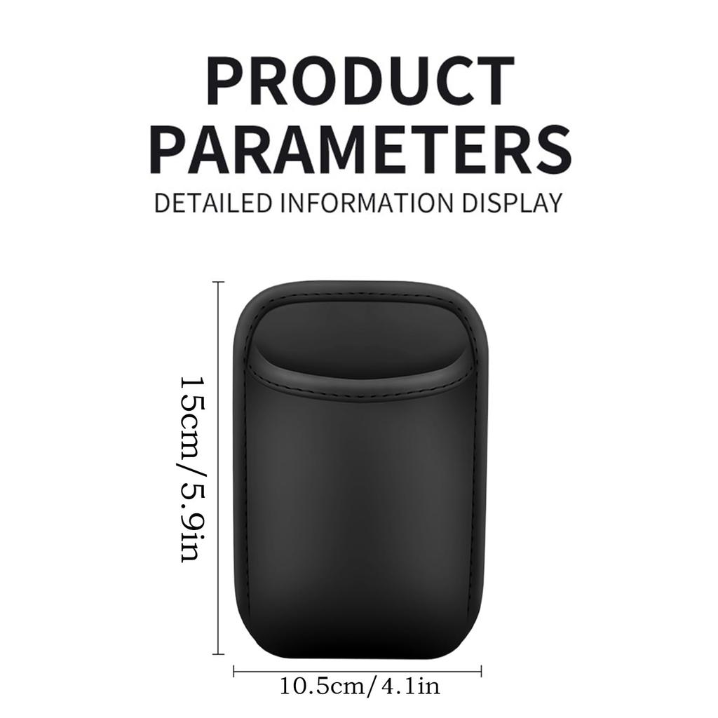 Car Cup Holder - PU Cup Holder for Car Door - Shock Absorption, Leak