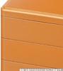 Outdoor Lunch Box Made in 3 Tiered Fukutoku x x J-kitchens (Lunch Box) Japan, Tiers, 5.5-inch, Design, 16.5cm 16.5cm 15.2cm