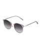 Heonteoaiweeo [Woman] Round Oversized Combination Sunglasses - Khaki Htb12