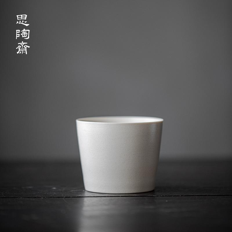 

220ML Pig Mouth Teacup Antique Tea Bowl Water Jug Tea-tasting Fragrance Cup Jianzhan Master Cups Household Tableware Supplies