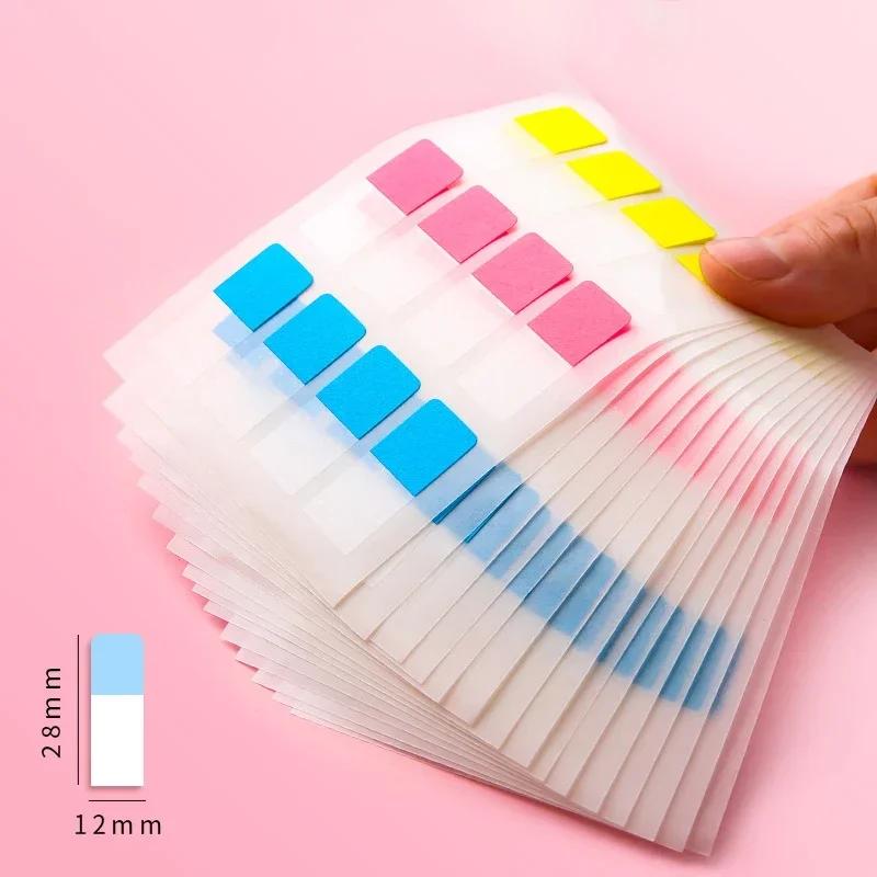 30/60/120pcs Index Stickers Writable Sticky Notes Classification Label Tags Marker Paper for Notebook Agenda Planner Index Flags