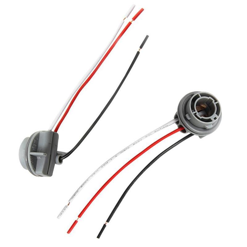 Bulb Holders Light Wiring Connector LED Light Turn Light Wiring Connector 1157 12V 2pcs Adapter Stop Brake Light