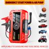 Digital Display Jump Starter Weatherproof Car Jump Box Peak Portable Power Bank  Vehicle