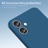 PINWUYO JK Touching Series For iPhone 16 Case Fiber Flocking Liner Soft TPU Phone Cover