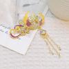 High-end Temperament Phoenix Brooch, Exquisite Color Oil Painting and High-end Feeling