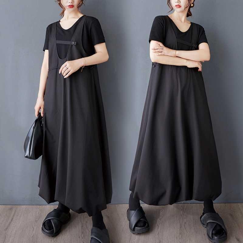 

Женское длинное платье с бисерной отделкой one size fits all чёрный