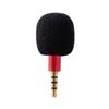Portable Small Microphone Mini Plug in Mic Megaphone 3.5mm Audio Jack for Phone