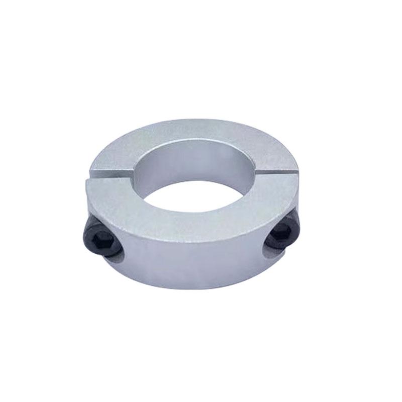 Shaft Clamp For Fanatec Base, featuring aluminum alloy material, CNC machining process, and anodized coloring. Fanatec Base-JJ-YS