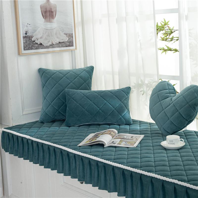 Podsedák na okenní parapet Čtyřsezónní Univerzální Ložnice Balkon Zesílená Houba Jednoduchá Protiskluzová Tatami Podložka