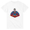 Superman Heavyweight Unisex Crewneck T Shirt T-Shirt Mens Kids