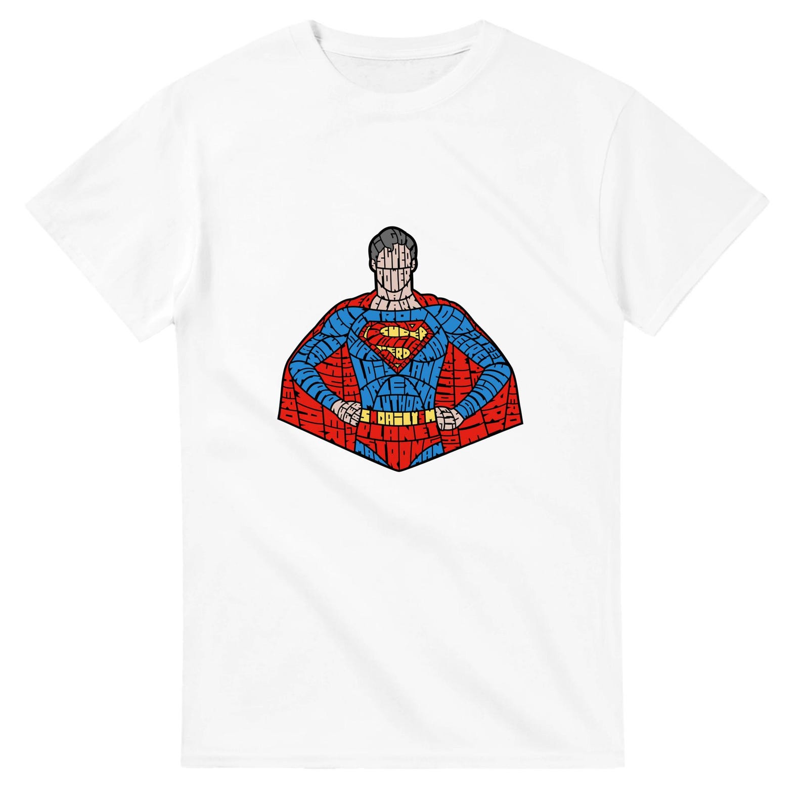 Superman Heavyweight Unisex Crewneck T shirt | Gildan® 5000 S