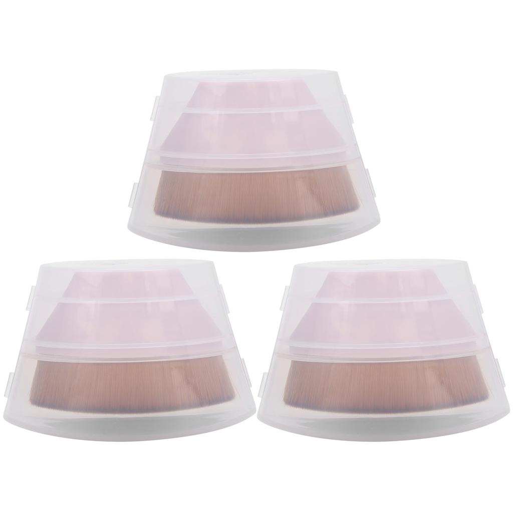 Makeup Liquid Foundation Brushes Cosmetic Flat Blush Brushes Cosmetic Brushes Makeup Brushes 3pcs Liquid Powder Brushes