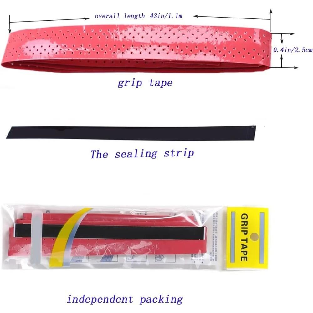 Anti Slip Badminton Racket Grip Tape Sweat Absorbent Racket Handle Wrap  Badminton Accessories