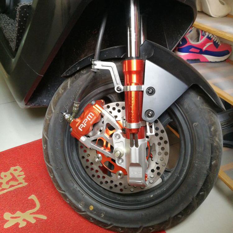 Motorcycle Brake Caliper Bracket support adapter For Fastace Front Shock Absorber 200mm 220mm 82mm rpm adelin frando