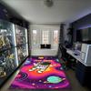 1PC Custom Name Astronaut Space Adventure Theme Floor Mat Ideal for Living Room, Game Rooms, Office, Bedroom,Floor Mat Playful Design