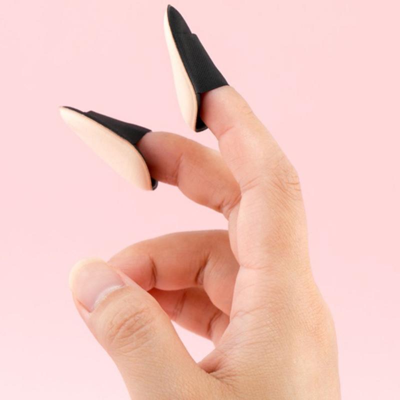 Mini Size Finger Puff Set Makeup Sponge Face Concealer Foundation Detail Puff Professional Cosmetic Cushion Puff Makeup Tool