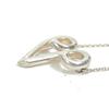 TIFFANY&Co. Initial V Paloma Picasso Accessory Pendant Top Necklace SV925 Silver