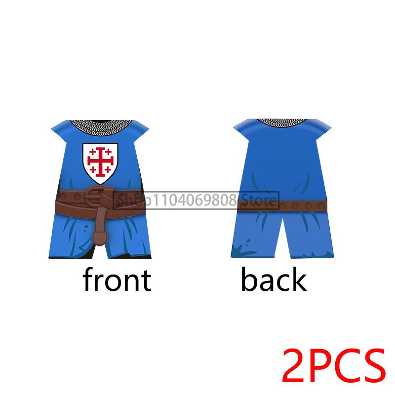 Medieval Castle Soldier Military Accessory Building Blocks Dragon Black Eagle Knight Figures Shield Spear Armor Army Bricks Toy