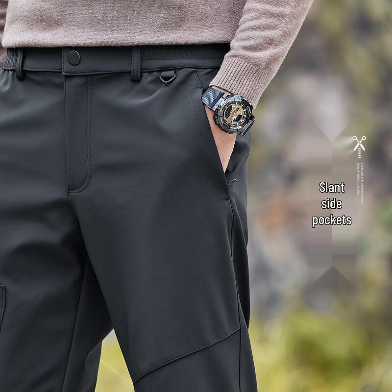 Men's High-Elastic Workwear Straight-Leg Casual Pants
