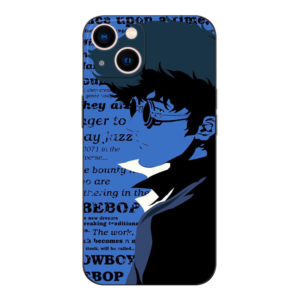 Black Tpu Case For Vivo Y1S U10 S1 2019 PRO Z3i Z1 Z1i Z1X X50 Lite X60 X70 X21S 4G 5G 2020 Space Cowboy Bebop
