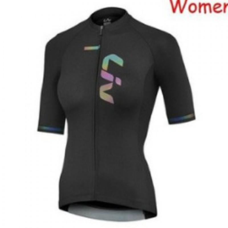 Womens Cycling Jersey Set Short Sleeve Bike Apparel Quick-Dry Outdoor Road Kit