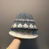 Early Winter Presbyopia Wool Pot Hat Knitted Hat Handmade Bag Head Literary Face Small Knitted Hat New Trend
