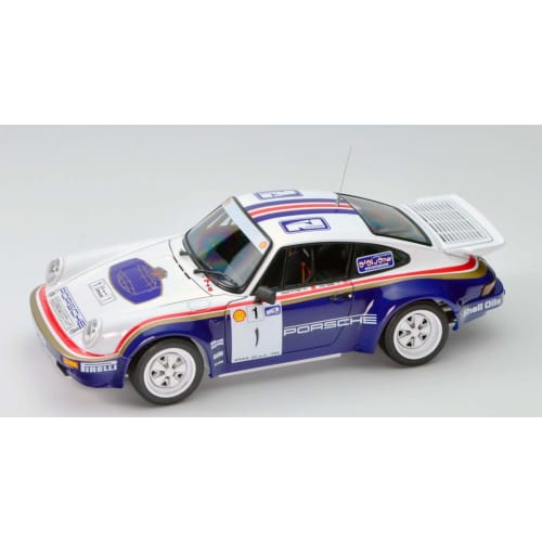 Platz/NuNu 1/24 Racing Series Porsche 911 SC/RS 1984 Oman Rally Winner Plastic Model Kit PN24011