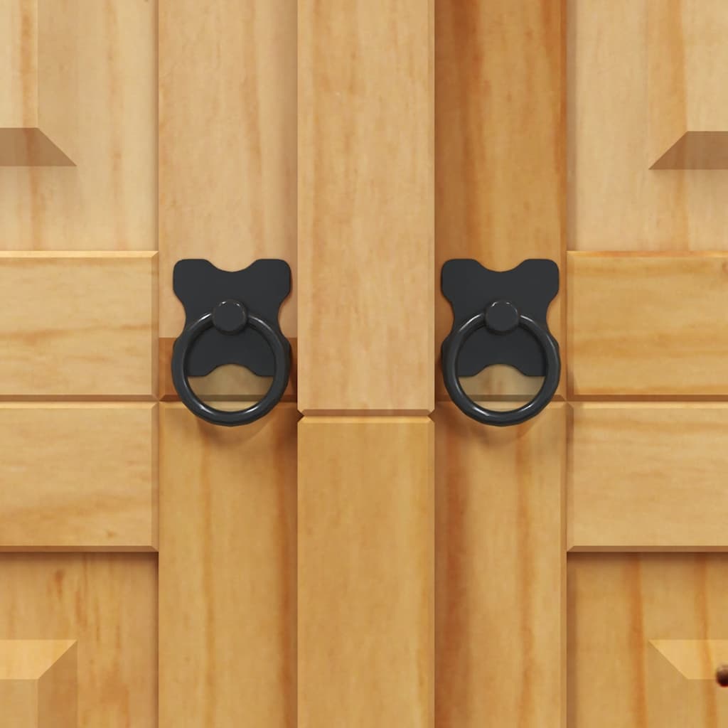 Armadio Stile Messicano in Legno di Pino 2 Ante