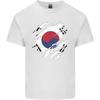 Torn South Korea Flag Korean Day Football Unisexs Light Cotton TShirt