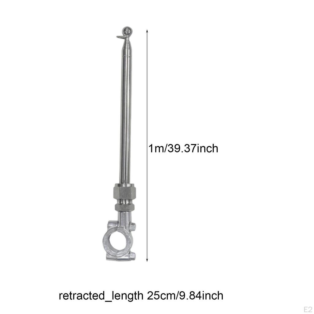 Stojan na vlajkový stožár, Odolný, Přenosný, Víceúčelový, Pevný, Zatahovací, Snadná instalace,