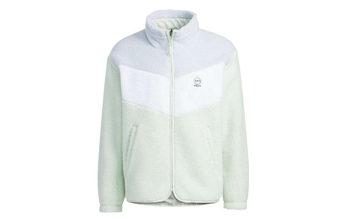 Adidas Neo Jackets Unisex Green Stand Collar Moderate Other HY9653 XXXS
