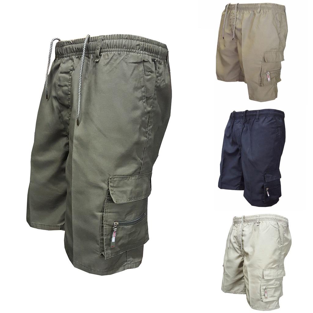 Mens Summer Shorts Sports Work Casual Army Combat Cargo Short Trousers Pants