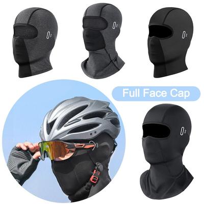 Face Hood Full Face Cap Bandana Windproof Cycling Balaclava With Eyeglass Holes Anti-UV Helmet Liner Hats