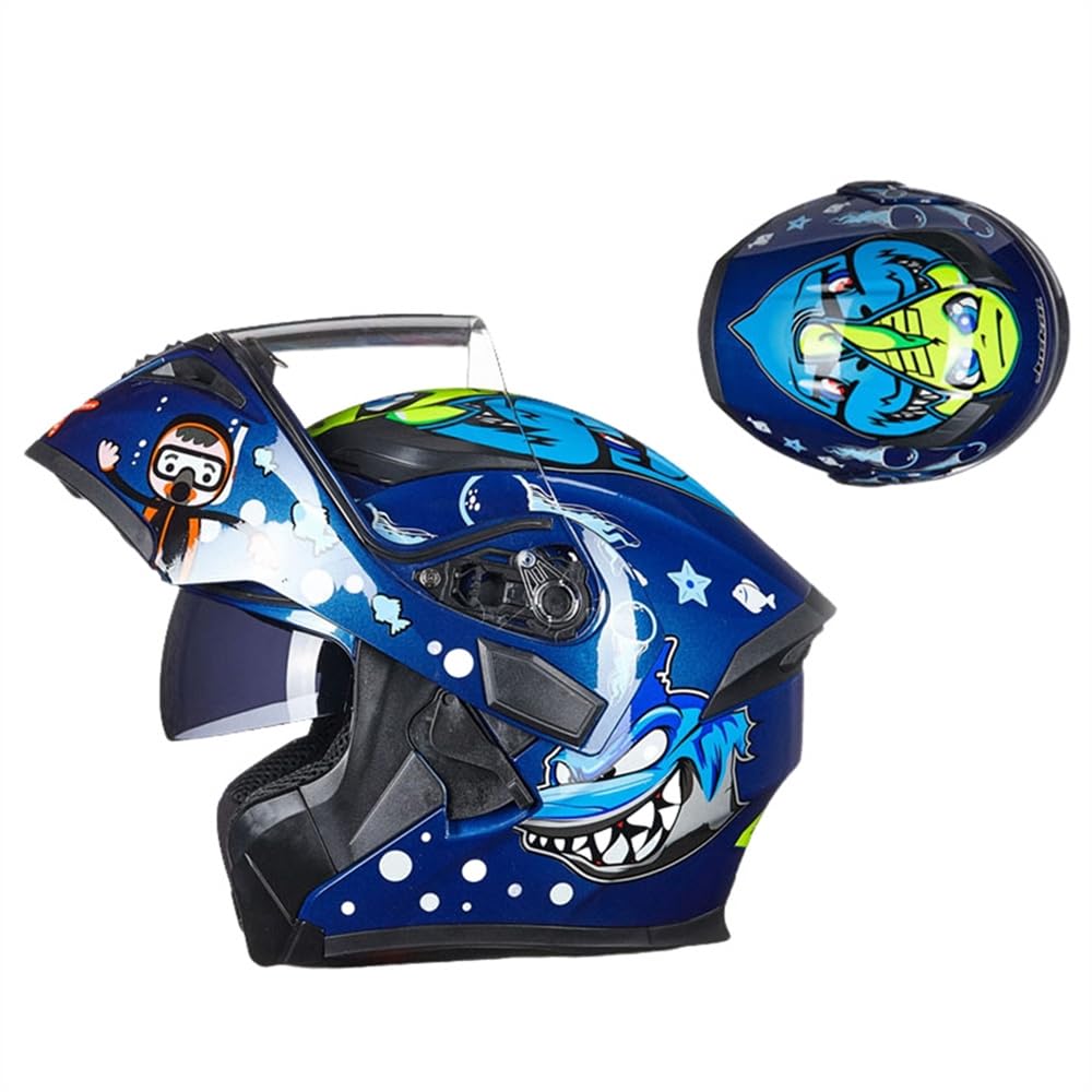 

MOTOBOSS System Helmet, Motorcycle Helmet, Full Face Helmet, Flip Up, Men s, Women s, Motorcycle, Jet X-Large