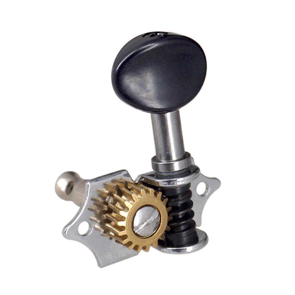 4x 1:18 Ukulele Stimmwirbel Instrumentenzubehör Ersetzt 2R2L Mechaniken